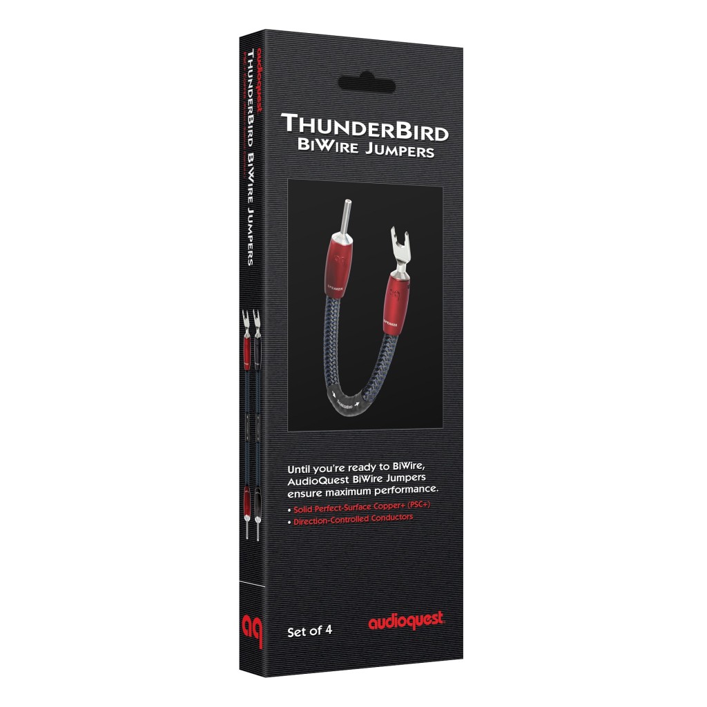 Audioquest ThunderBird BiWire Jumpers PSC+ Copper - Qty 4